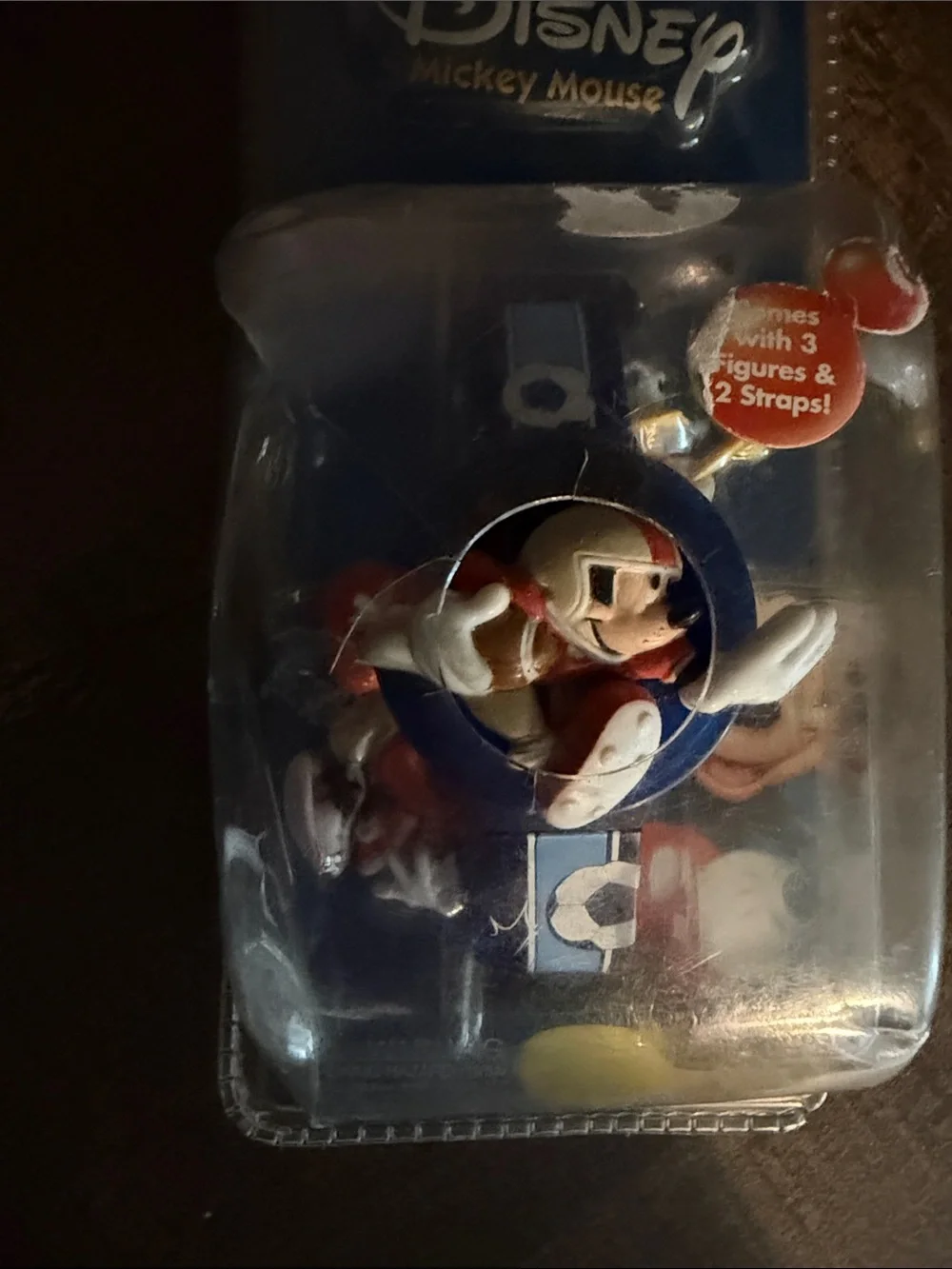 ⌚️ NIB DISNEY MICKEY MOUSE WATCH SET — 3 FIGURES & 2 STRAPS
